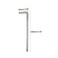 HARFINGTON T55 Tamper Proof Torx Star Key Bit Wrench L Shape 976 Long Arm High Carbon Steel Hand Tool for AutomotiveDaily Repairs