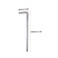 HARFINGTON T55 Tamper Proof Torx Star Key Bit Wrench L Shape 976 Long Arm High Carbon Steel Hand Tool for AutomotiveDaily Repairs