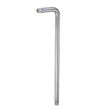 HARFINGTON T55 Tamper Proof Torx Star Key Bit Wrench L Shape 976 Long Arm High Carbon Steel Hand Tool for AutomotiveDaily Repairs