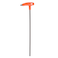 HARFINGTON THandle Hex Key Wrench 6mm Metric CRV Extra Long Arm TKey Inner Hexagon Wrenches Spanner Repair Tool for Automotive Household Maintenance Orange