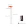 HARFINGTON THandle Hex Key Wrench 6mm Metric CRV Extra Long Arm TKey Inner Hexagon Wrenches Spanner Repair Tool for Automotive Household Maintenance Orange