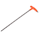 HARFINGTON THandle Hex Key Wrench 6mm Metric CRV Extra Long Arm TKey Inner Hexagon Wrenches Spanner Repair Tool for Automotive Household Maintenance Orange
