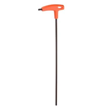 HARFINGTON THandle Hex Key Wrench 6mm Metric CRV Extra Long Arm TKey Inner Hexagon Wrenches Spanner Repair Tool for Automotive Household Maintenance Orange