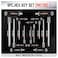 HORUSDY 18Piece THandle allen wrench set InchMetric Long Arm Ball End Hex Key Wrench Set MM15mm10mm SAE11638