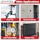 LEONTOOL 2PCS 4 Way Sillcock Key Set Utilities Key Multifunctional Water Key Steel Sillcock Wrench 4 Way Water Key Tool Hose Bib Key for Valve Faucet and Spigots Hydrant Control Cabinet