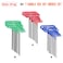Oerfred GogoBing Cushion Grip Hex t handle torque TKey allen wrench sets long screwdriver tool 8 SAE Standard 33214 Inch 8 Metric 256 MM Sizes 8 Torx T9T40 RedBlueGreen