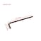 Rannb 14 Hex Key Wrench L Shaped Ball End Allen Wrench 5pcs