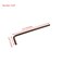 Rannb 732 Hex Key Wrench L Shaped Ball End Allen Wrench 5pcs