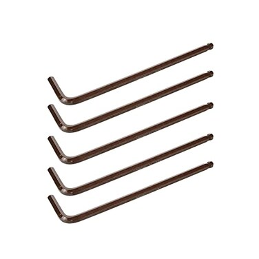 Rannb 732 Hex Key Wrench L Shaped Ball End Allen Wrench 5pcs