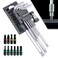 Steinwhale 20in1 Metric Allen Wrench Set S2 Steel Hex Key Set Allen Key Set with Bit Adapter and Screwdriver Bits Ball End for Tilt Operation and Chamfered Tips for Easy Entry