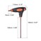 uxcell T30 Anti Tamper Proof Torx Key THandle Dual End Wrench S2 Steel 2 Pcs