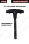 VCT 10pc THandle Hex Allen Key Wrench Set Metric MM 2 25 3 4 45 5 55 6 810mm WHolder