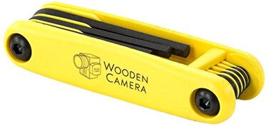 Wooden Camera Folding Hex Key Wrench Set with Flip and Turn Design Standard