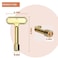 YETTAT P1300PART13KEY Water KeyWater Spigot Key Suitable for Wall Hydrant and Faucets ValvesZ1300 Series 38 Square Driver x 3 14 L