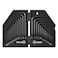 Reniteco 30 PCS Hex Head Key Allen Wrench Tool Set Organizer Kit Alloy Steel L Shape Black Metric 0710 mm SAE 002838 Standard In Storage Case Long Short Arm