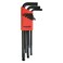 Bondhus 10999 Set of 9 Balldriver Lwrenches ProGuard Finish sizes 1510mm