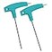 Rannb 4mm Hex Key THandle Dual End Allen Wrench 2pcs