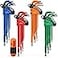 HORUSDY 37PCS Hex Key Allen Wrench Set SAE Metric Star Long Arm Ball End Hex Key Set Industrial Grade Allen Wrench Set with Another Torque Handle