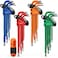 HORUSDY 37PCS Hex Key Allen Wrench Set SAE Metric Star Long Arm Ball End Hex Key Set Industrial Grade Allen Wrench Set with Another Torque Handle