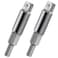 ANCIRS 2 Pack 316 to 516 Service Wrench Hex Key Adapter Ratchet Wrench Hexagon Bit Adapter Kit HVAC Valve Opener for Air Conditioning Refrigeration Equipment RepairSilver Finish