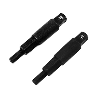 A.I.FORCE AIFORCE 2Piece Hexagon Key Adapters for HVAC 14Inch Square Wrench Opening Carbon Steel Alloy Steel