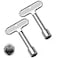 Honkador P1300PART13KEY Fire Hydrant Water Spigot Key 2 Water Keys for Wall HydrantOutdoor Faucet Lock Sink Wrench Faucet Tool Fire Hydrant Key Hose Bib Key 2 Pack