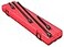 Sunex Tools SUNEX TOOLS 3500 38Inch Drive Impact Extension Set 4Piece