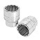 Powerbuilt 40mm Socket 34inch Drive 12 Point Thin Wall Hex Strong Grip Design Size Markings 943243