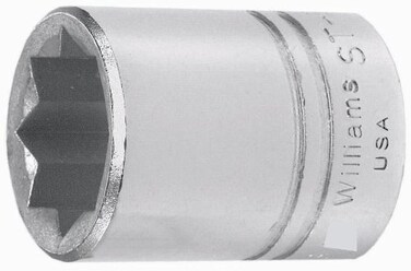 Williams ST818 916Inch Shallow 8 Point Socket
