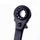 Boxonly Ratchet Podger Spanner Quick Release Erecting Scaffold Tool Double Socket Wrenches 17mmx19mm