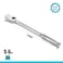 DURATECH Extra Long Handle 14Inch Drive Ratchet 90Tooth Ratchet Wrench with 8 Handle and Dust Proof Teardrop Enclosed Head Reversible CRV Steel Made CRMO Head Full Polished Gifts for Men