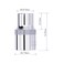 FOCMKEAS 9mm Shallow Socket 38 Inch Drive 6Point Metric Heat Treated CRV Steel Short Sockets Full Polishing 11 Inch Length