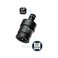 FOCMKEAS Impact Universal Joint Swivel Socket AdapterReducer 12 Drive F to 38M Female to MaleImpact Socket Extension CRMO SteelBlack