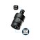 FOCMKEAS Impact Universal Joint Swivel Socket AdapterReducer 12 Drive F to 38M Female to MaleImpact Socket Extension CRMO SteelBlack