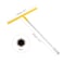 HARFINGTON THandle Metric Socket Wrench 8mm High Carbon Steel 6Point Hex Hexagon TShape Spanner with NonSlip Handle for Motorcycle Bicycle Car Repair