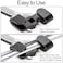 Hedume 3 Pack Universal Wrench Extender Adapter for 12 Inch Drive Breaker Bars21 mm Hex Drive Wrench Extension Tool for Cheater Bar Extend Wrenches Tool to Leverage over Stubborn Nuts Bolts