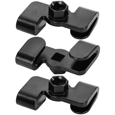 Hedume 3 Pack Universal Wrench Extender Adapter for 12 Inch Drive Breaker Bars21 mm Hex Drive Wrench Extension Tool for Cheater Bar Extend Wrenches Tool to Leverage over Stubborn Nuts Bolts