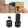 Tiiyee Impact Wrench Adapter Hex Drill Chuck Adaptor Converter Telescopic Socket Adapters Quick Release 12 Inch Square Drive Conversions for Industrial Pneumatic Air Electric Ratchet Screwdriver Bit H