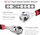 JTZXJJX 48 in 1 Universal Socket WrenchMultifunction Wrench Tool with 360 Rotating HeadRatchet Spanner Tool for Home and Bicycle Car Repair