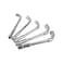MY MIRONEY 5PCS LType Pipe Perforation Elbow Wrench Set Metric DoubleHead L Shaped Hex Socket Wrench Hardware ChromeVanadium Steel Wrench Repair Tool 6mm 7mm 8mm 9mm 10mm