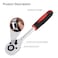 Omninmo 12 Drive Ratchet Wrench 72Tooth Reversible Ratchet Quick Steel Ratchet Wrench 12 Straight Handle CRMO Head Chrome Plated Finish