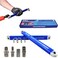 Suzilo SpeedPro Offset Extension Wrench Pro Zero Offset Extension Wrench15inch Extension Wrench Offset ImpactReady Socket Wrench Tool with Versatile 14 38 12 Square Drive Adapters