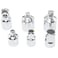 TAODAN 6pcs Impact Adapter Reducer Set Craftsman Ratchet Wrench Socket Converter Adapter Reducer Set
