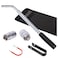 LZLINYJLONG Telescoping Lug Wrench Heavy Duty 4 Way Tire Iron 13 to 20 Inch Extendable CRV with 1719mm and 2123mm Sockets Lug Nut Removal Tool with Storage Bag for Car SUV Truck Emergency Roadside