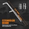TONDA Telescoping Lug Wrench Tire Iron Lug Nut Removal Tool 12 Drive with 1719 and 2123mm Sockets Storage Canvas Pouch for Car Van Truck