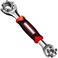 YWHWLX Universal Wrench 52 in 1 Socket Wrench Multifunction Wrench Tool with 360 Degree Rotating Head Spanner Tool for Home Bicycle Car Repair