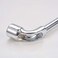 Utoolmart Metric L Shaped Angled Hex Socket Wrench 17mm Socket Wrenches Mirror Chrome Plated CrV 1 Pcs
