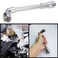 Utoolmart Metric L Shaped Angled Hex Socket Wrench 17mm Socket Wrenches Mirror Chrome Plated CrV 1 Pcs