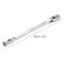 uxcell 12 Point Flexible Head Socket Wrench 8mm x 10mm Metric Double Swivel Box End CRV 180 Degree Rotation for Mechanical Repair