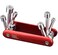 YIKANGHENG 6 In 1 Socket Wrench Sets 45 Carbon Steel Foldable Metric Multi Function Outter Hexagon Spanner Socket for Household and Repairing Metric